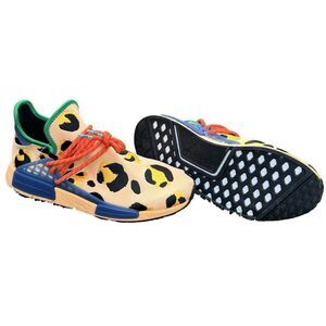 adidas Pharrell X NMD Human Race Animal Print Pulse Amber HP3221 Men's size 11
